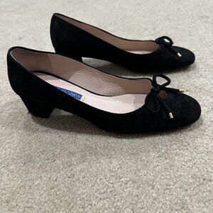 Stuart Weitzman  Suede Black heels Size 5.5